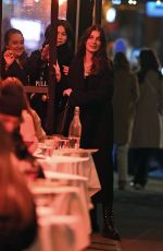 CAMILA MORRONE and GRACIE ABRAMS Out for Dinner in New York 12/22/2024