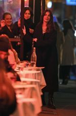 CAMILA MORRONE and GRACIE ABRAMS Out for Dinner in New York 12/22/2024