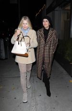 CAMILLA BELLE Out for Early Dinner with a Friend at Craig