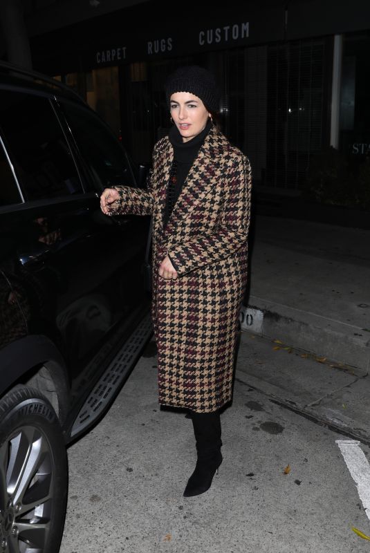 CAMILLA BELLE Out for Early Dinner with a Friend at Craig