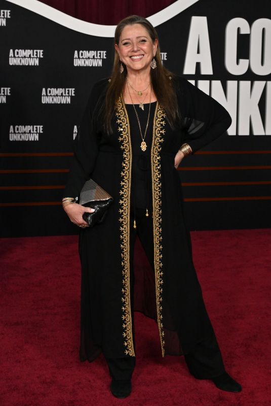 CAMRYN MANHEIM at A Complete Unknown Premiere in Los Angeles 12/10/2024