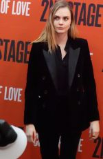 CARA DELEVINGNE Arrives at Hayes Theatre for Cult Of Love Broadway Opening in New York City 12/12/2024