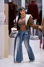 CARDI B Visits Revolve