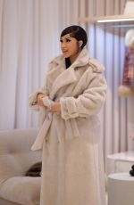 CARDI B Visits Revolve