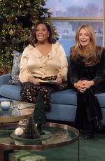 CAT DEELEY and ALISON HAMMOND at This Morning TV Show in London 12/02/2024