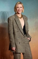 CATE BLANCHETT at The Lord of the Rings: The War of the Rohirrim Premiere in London 12/03/2024