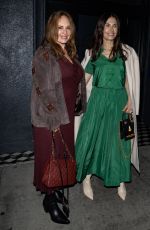 CATHERINE BACH Out for Dinner with a Friend at Craig