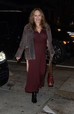 CATHERINE BACH Out for Dinner with a Friend at Craig