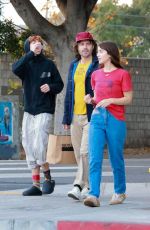 CAYLEE COWAN and Casey Affleck Out for Christmas Shopping in Los Feliz 12/21/2024