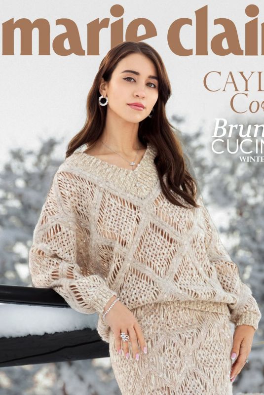 CAYLEE COWAN for Marie Claire Serbia, January 2025