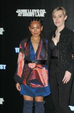 CHANEL WILLIAMS and ALEXI MELVIN at Press Night Performance of The Tempest at Theatre Royal Drury Lane in London 12/19/2024
