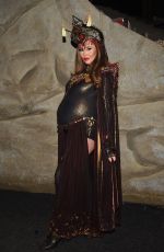 CHARLOTTE DAWSON and KELSEY BETH-CROSSLEY at a Photoshoot in Thier Aladdin Panto Costumes 12/23/2024