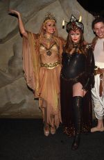 CHARLOTTE DAWSON and KELSEY BETH-CROSSLEY at a Photoshoot in Thier Aladdin Panto Costumes 12/23/2024
