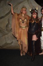 CHARLOTTE DAWSON and KELSEY BETH-CROSSLEY at a Photoshoot in Thier Aladdin Panto Costumes 12/23/2024