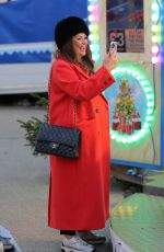 CHARLOTTE DAWSON Out in Blackpool 12/10/2024