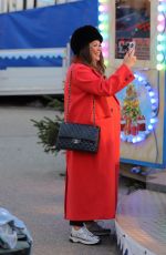 CHARLOTTE DAWSON Out in Blackpool 12/10/2024
