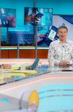 CHARLOTTE HAWKINS at Good Morning Britain TV Show in London 12/19/2024