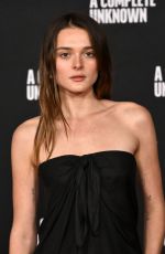 CHARLOTTE LAWRENCE at A Complete Unknown Premiere in Los Angeles 12/10/2024