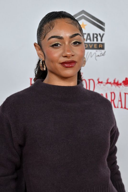 CHELSEA TAVERS at 92nd Anniversary of Hollywood Christmas Parade 12/01/2024