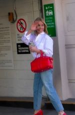 CHERYL HINES Out for Christmas Shopping in Beverly Hills 12/18/2024