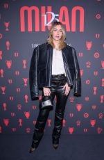 CHIARA CAPITANI at 125th Anniversary of Football Team AC Milan party at Armani Theatre in Milan 12/16/2024
