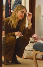 CHIARA FERRAGNI Out for Christmas Shopping in Milan 12/24/2024