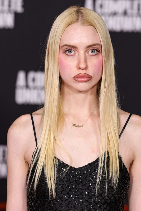 CHLOE CHERRY at A Complete Unknown Premiere in Los Angeles 12/10/2024
