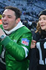 CHLOE MORETZ at NFL Game Between New York Jets and Seattle Seahawks in East Rutherford 12/01/2024