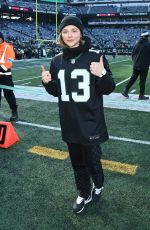 CHLOE MORETZ at NFL Game Between New York Jets and Seattle Seahawks in East Rutherford 12/01/2024