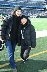 CHLOE MORETZ at NFL Game Between New York Jets and Seattle Seahawks in East Rutherford 12/01/2024