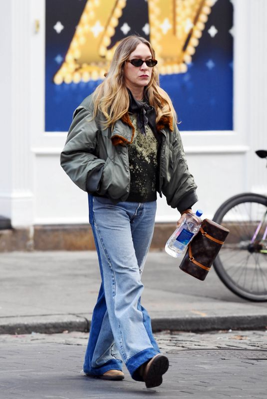 CHLOE SEVIGNY Out and About in New York 12/22/2024