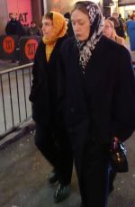 CHLOE SEVIGNY Out at Times Square in New York 12/15/2024