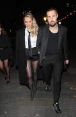 CHLOE SIMS Arrives at Vas J Morgan British Fashion Awards Afterparty in London 12/02/2024