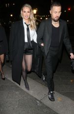 CHLOE SIMS Arrives at Vas J Morgan British Fashion Awards Afterparty in London 12/02/2024