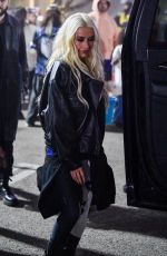CHRISTINA AGUILERA Arrives at Billie Eilish Concert at Kia Forum in Inglewood 12/20/2024