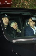 CHRISTINA AGUILERA Leaves a Hotel in West Hollywood 12/31/2024