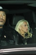 CHRISTINA AGUILERA Leaves a Hotel in West Hollywood 12/31/2024