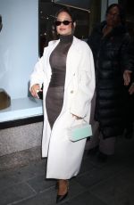 CHRISTINAMILIAN Leaves Today Show in New York City 12/09/2024