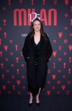 CHRISTY GRIMSHAW at 125th Anniversary of Football Team AC Milan party at Armani Theatre in Milan 12/16/2024