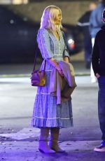 CLAUDIA SCHIFFER Leaves Matsuhisa in Beverly Hills 12/08/2024
