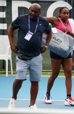 COCO GAUFF at Training Court at RAC Arena in Perth 12/29/2024