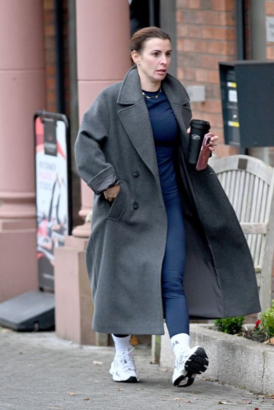 COLEEN ROONEY Arrives at a Gym Session in Alderley Edge 12/13/2024