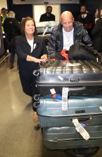 COLEEN ROONEY Arrives Back in Manchester 12/11/2024