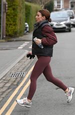 COLEEN ROONEY Running to a Early Morning Gym Session in Cheshire 12/16/2024
