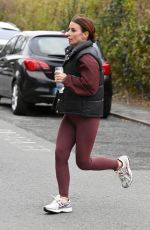 COLEEN ROONEY Running to a Early Morning Gym Session in Cheshire 12/16/2024