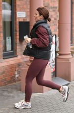 COLEEN ROONEY Running to a Early Morning Gym Session in Cheshire 12/16/2024