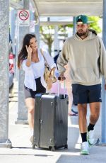 COSTEEN HATZI and Nick Kyrgios Arrives at Brisbane Airport 12/28/2024