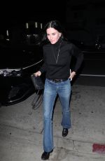 COURTENEY COX Out for Dinner at Italian Restaurant Giorgio Baldi in Santa Monica 12/20/2024