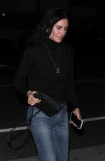 COURTENEY COX Out for Dinner at Italian Restaurant Giorgio Baldi in Santa Monica 12/20/2024
