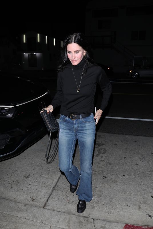 COURTENEY COX Out for Dinner at Italian Restaurant Giorgio Baldi in Santa Monica 12/20/2024